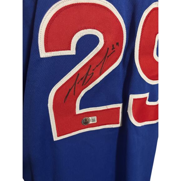 Michael Busch Chicago Cubs Custom Signed Jersey - Picture 3 of 3